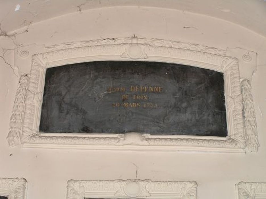 plaque commémorative - © Ministère de la Culture (France), Conservation des antiquités et des objets d’art de l'Ariège – Tous droits réservés 