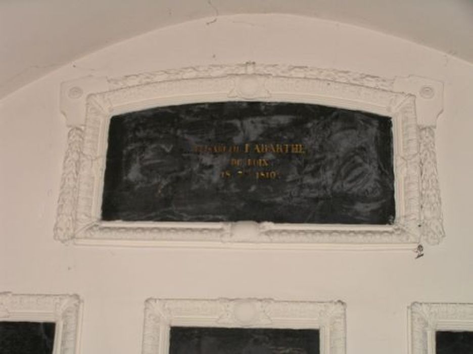 plaque commémorative - © Ministère de la Culture (France), Conservation des antiquités et des objets d’art de l'Ariège – Tous droits réservés 