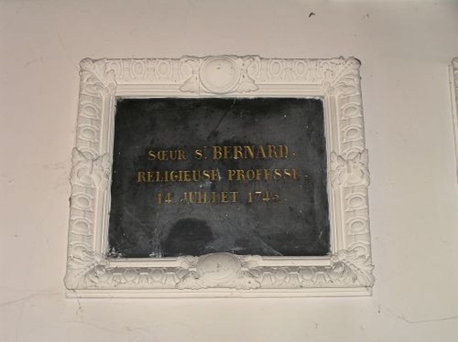 plaque commémorative