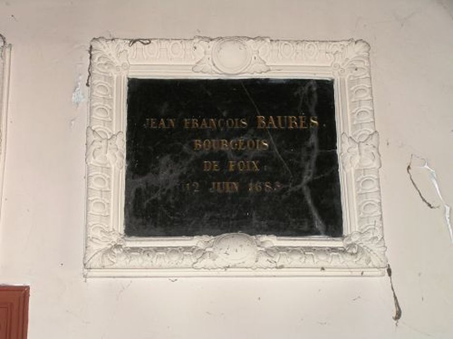 plaque commémorative
