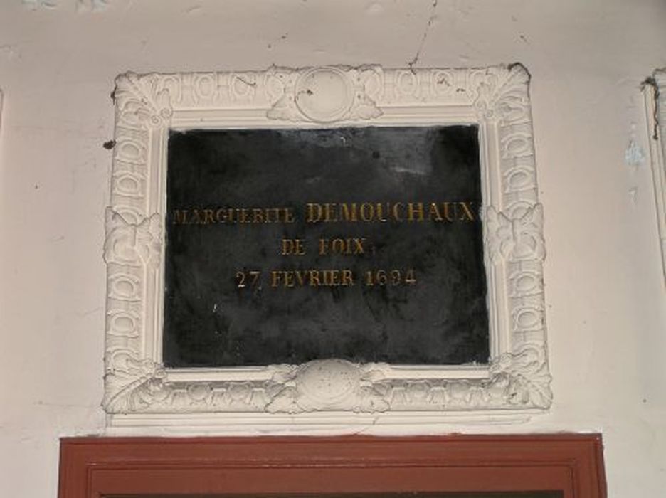 plaque commémorative