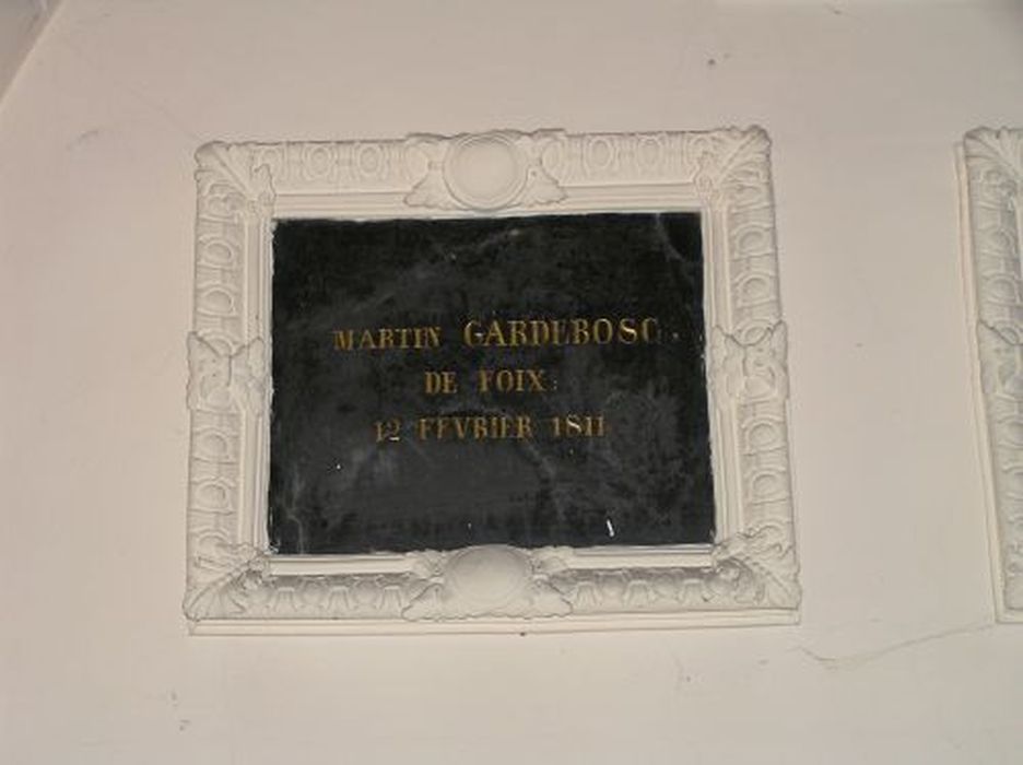 plaque commémorative