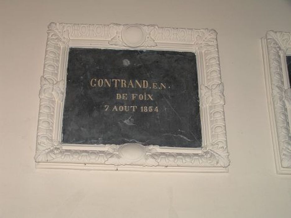 plaque commémorative