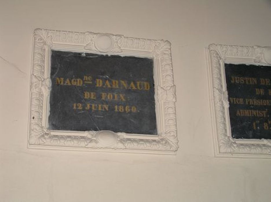 plaque commémorative