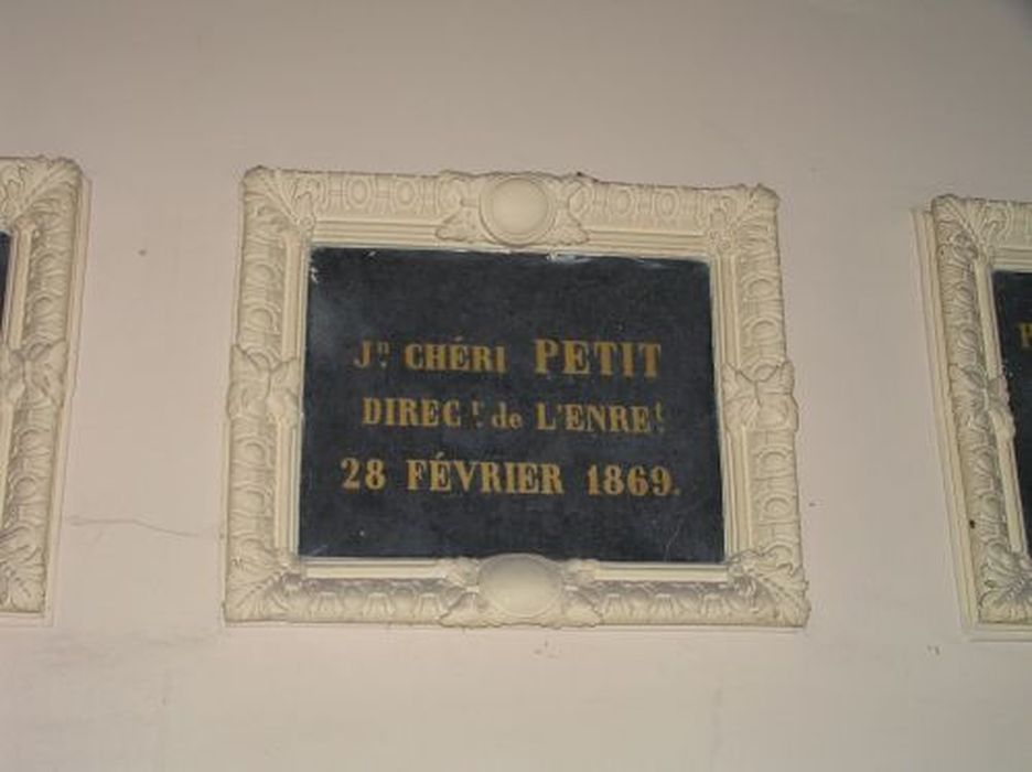 plaque commémorative
