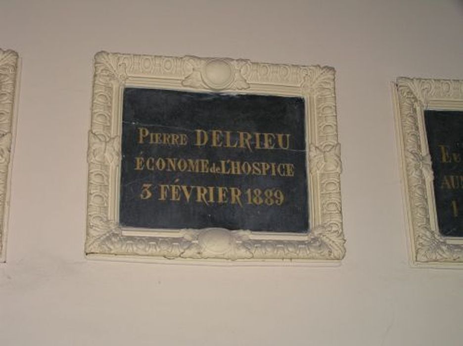 plaque commémorative