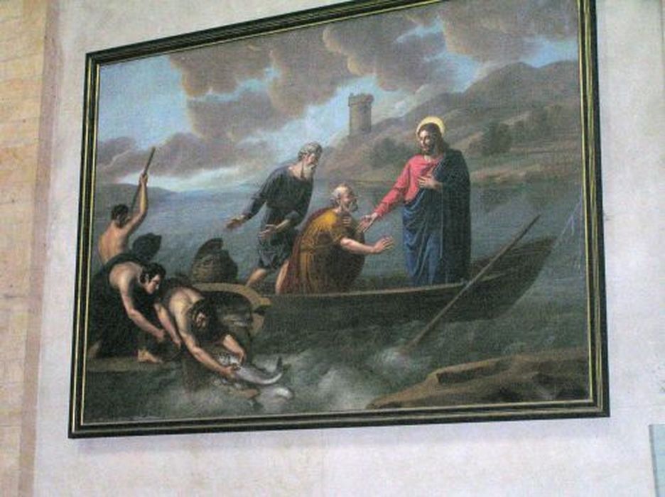 tableau : la Pêche miraculeuse