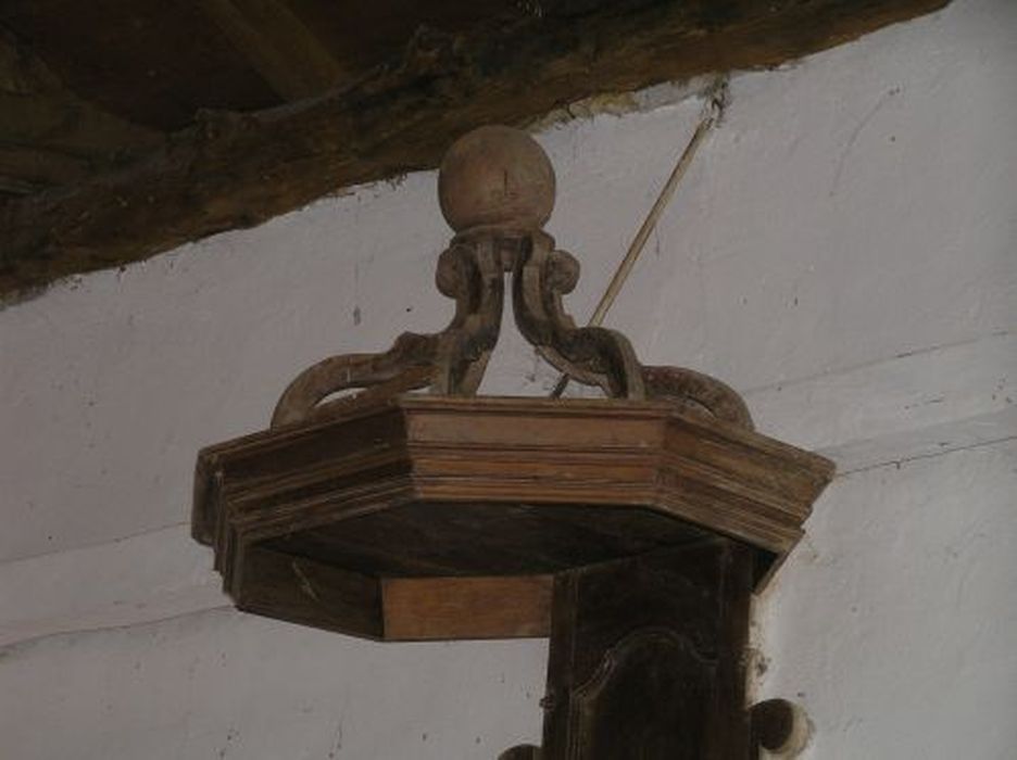 chaire pastorale, détail