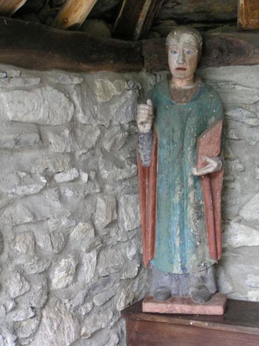 statue : Saint Côme - © Ministère de la Culture (France), Conservation des antiquités et des objets d’art de l'Ariège – Tous droits réservés