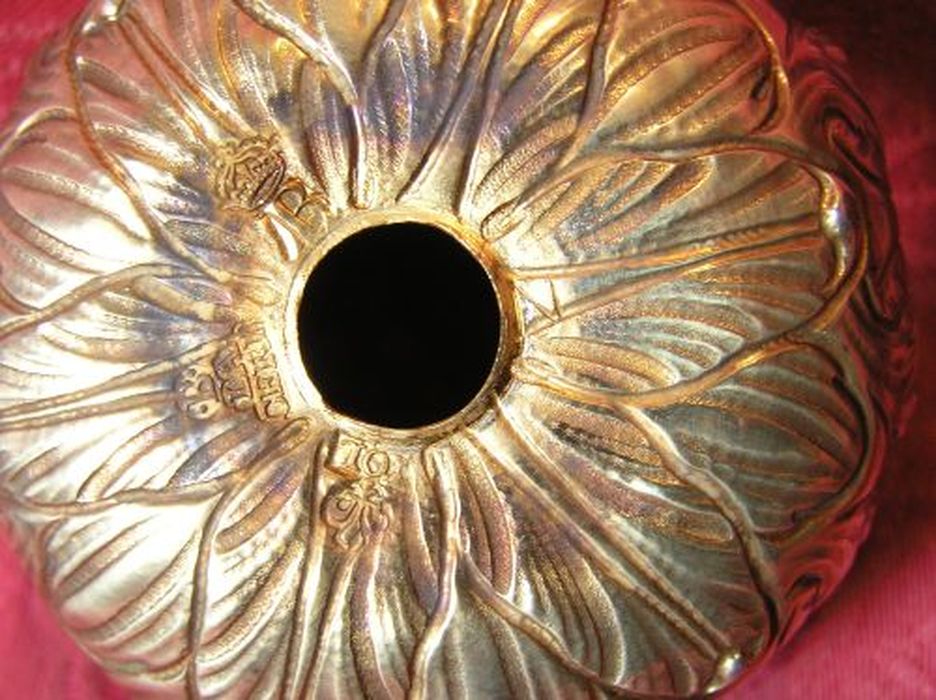 calice, détail des poinçons