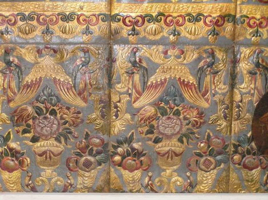 antependium : Reniement de saint Pierre, détail - © Ministère de la Culture (France), Conservation des antiquités et des objets d’art de l'Ariège – Tous droits réservés 