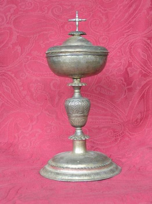 ciboire - © Ministère de la Culture (France), Conservation des antiquités et des objets d’art de l'Ariège – Tous droits réservés 