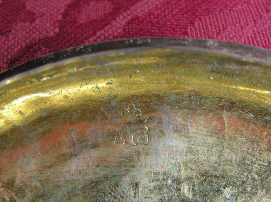 ciboire, détail d’un poinçon - © Ministère de la Culture (France), Conservation des antiquités et des objets d’art de l'Ariège – Tous droits réservés 
