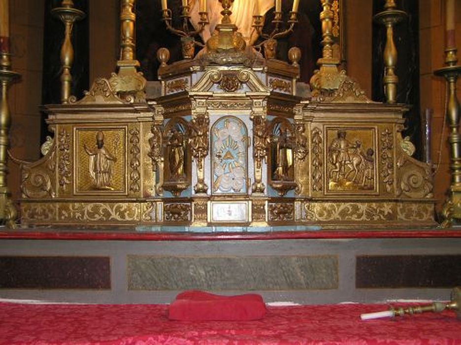 tabernacle - © Ministère de la Culture (France), Conservation des antiquités et des objets d’art de l'Ariège – Tous droits réservés
