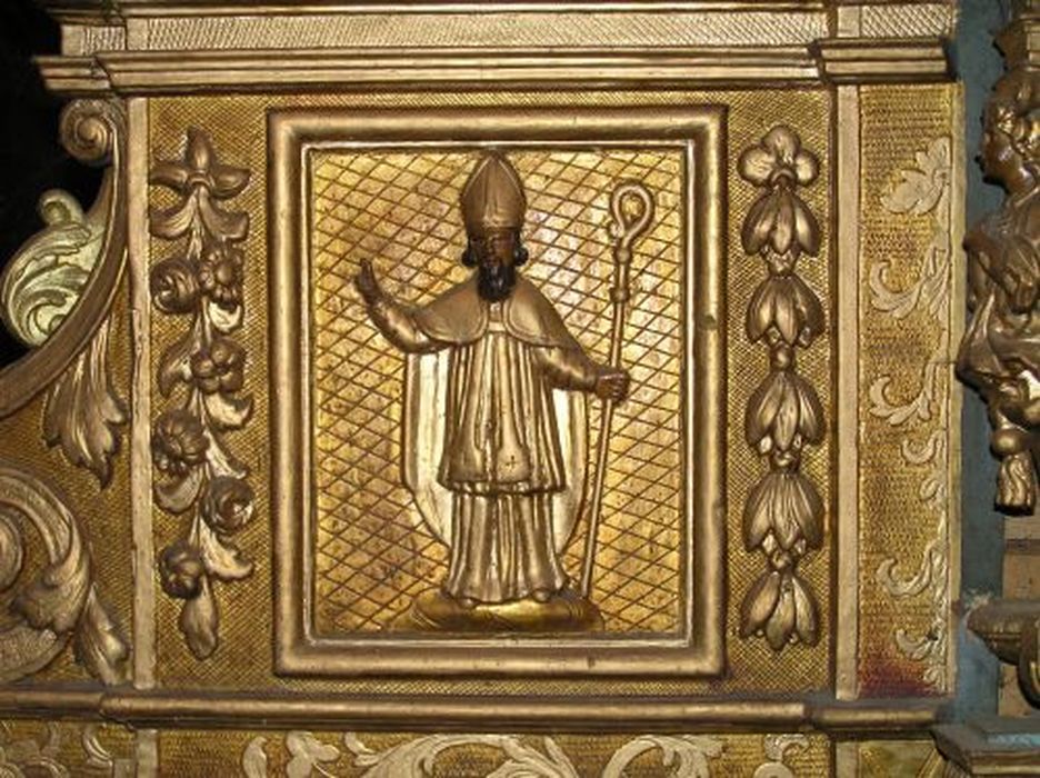 tabernacle, détail - © Ministère de la Culture (France), Conservation des antiquités et des objets d’art de l'Ariège – Tous droits réservés 