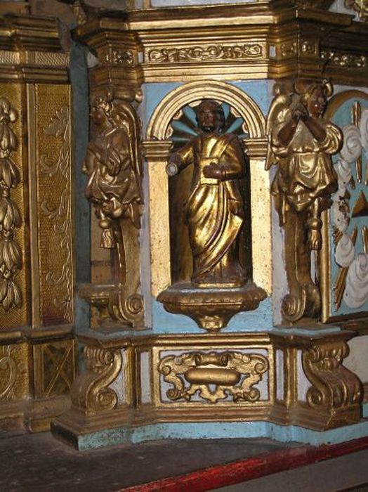 tabernacle, détail - © Ministère de la Culture (France), Conservation des antiquités et des objets d’art de l'Ariège – Tous droits réservés 