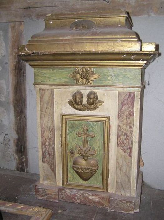 tabernacle - © Ministère de la Culture (France), Conservation des antiquités et des objets d’art de l'Ariège – Tous droits réservés 