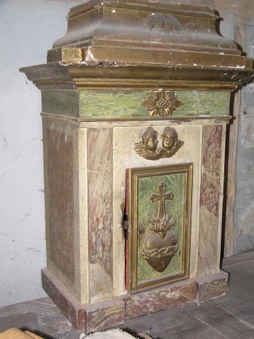 tabernacle - © Ministère de la Culture (France), Conservation des antiquités et des objets d’art de l'Ariège – Tous droits réservés 