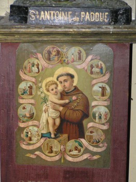 Estampe : Vie de Saint Antoine de Padoue