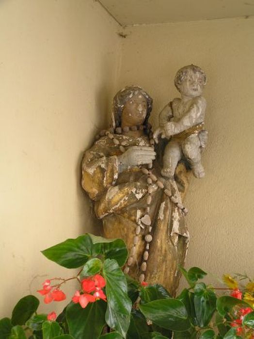 statue (statuette) : Vierge à l'Enfant
