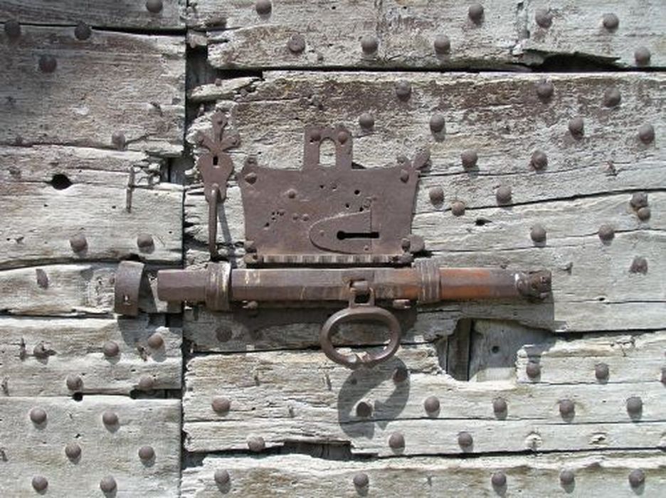 serrure - © Ministère de la Culture (France), Conservation des antiquités et des objets d’art de l'Ariège – Tous droits réservés 