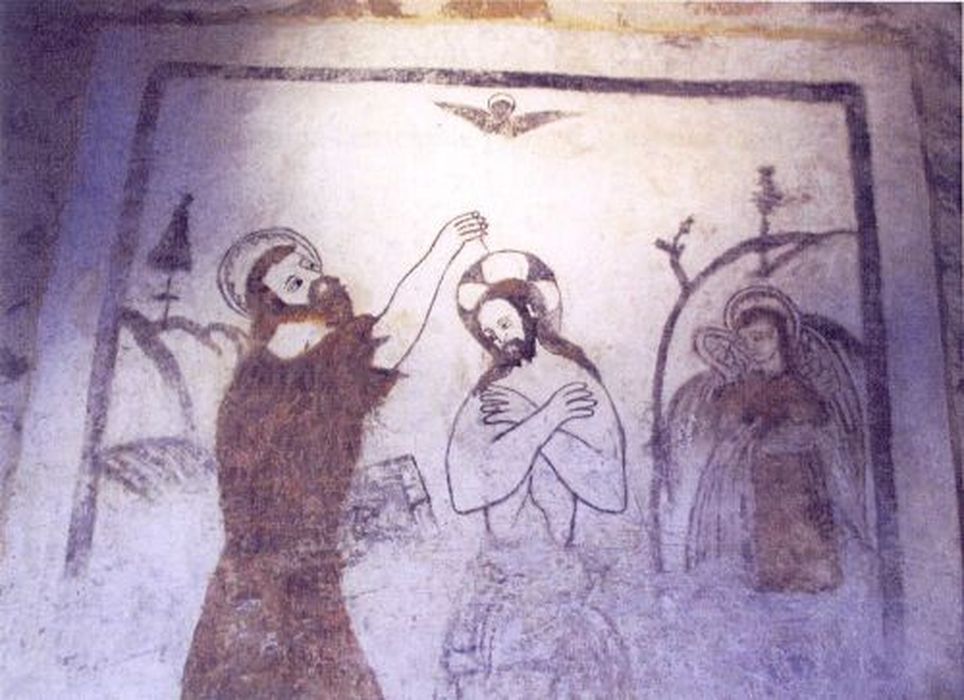 peinture monumentale : Baptême du Christ (le)