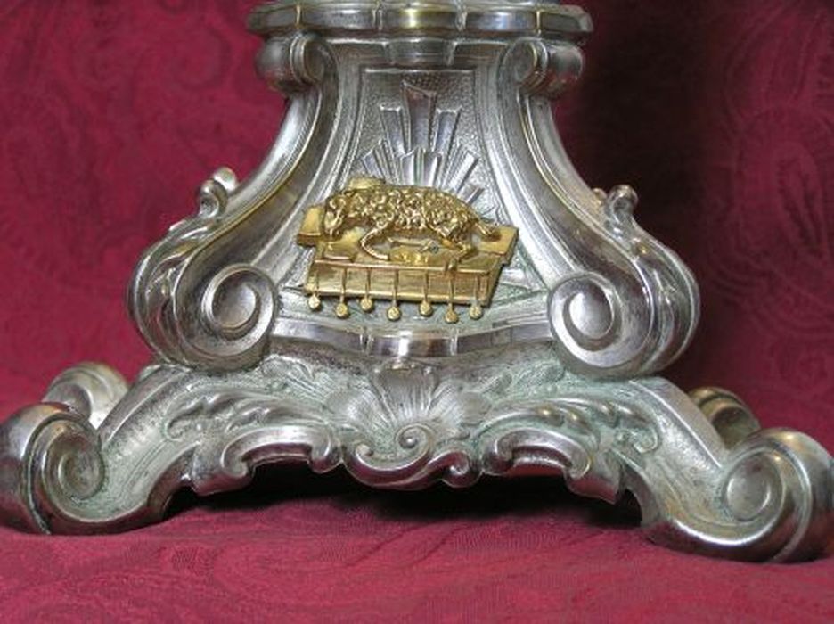 ostensoir, détail
