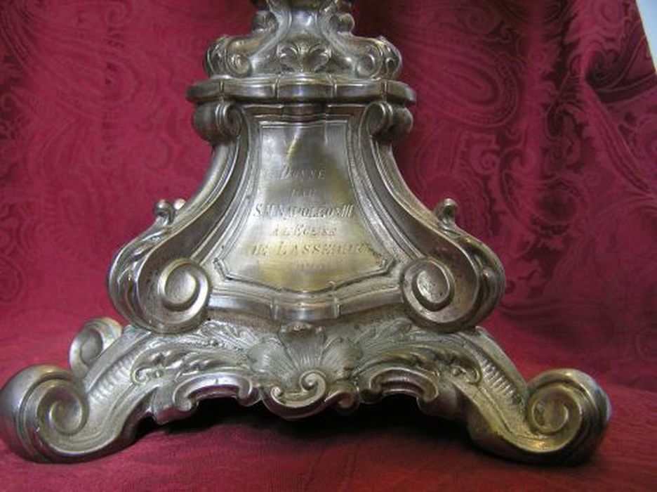 ostensoir, détail