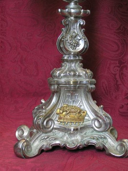 ostensoir, détail