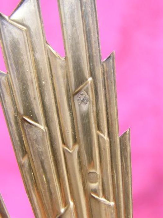 ostensoir, détail d'un poinçon