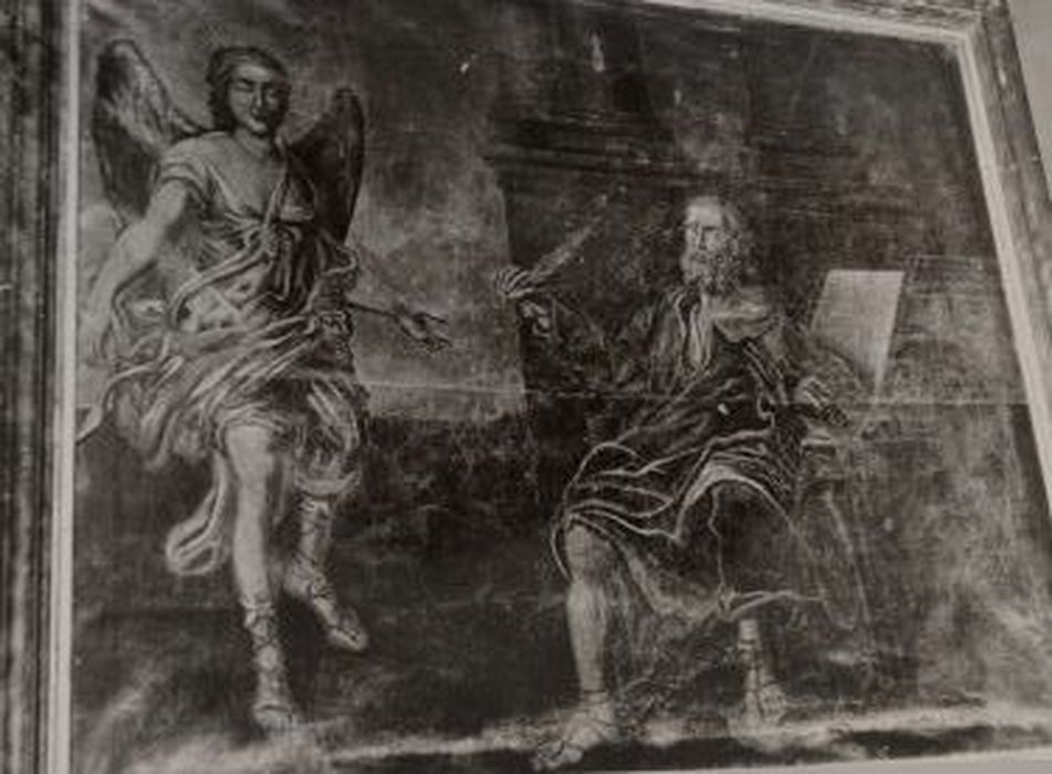 tableau : Saint Matthieu et l'ange