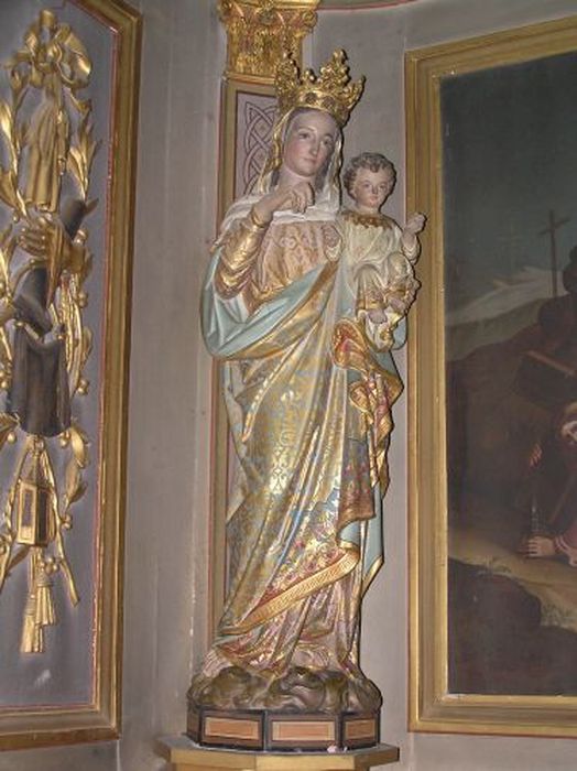 Statue : Vierge à l'Enfant