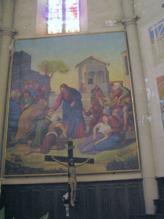 tableau : Jésus guérissant les malades