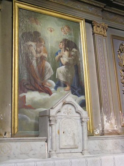 tableau : Adoration du Coeur de Jésus