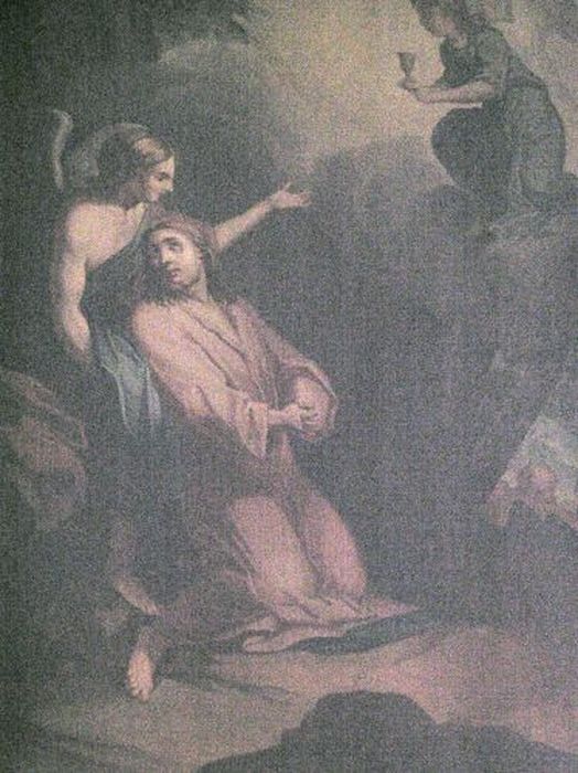 tableau : Agonie de Jésus, vue partielle