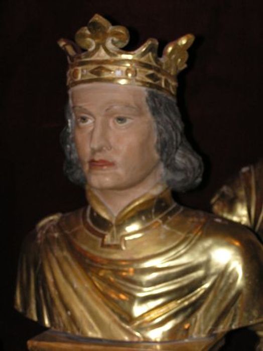 buste-reliquaire : Saint Louis - © Ministère de la Culture (France), Conservation des antiquités et des objets d’art de l'Ariège – Tous droits réservés