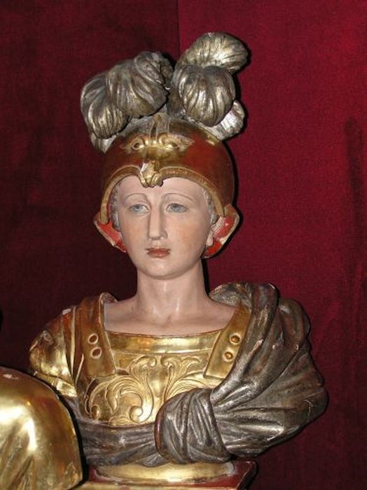 buste-reliquaire : Saint Georges - © Ministère de la Culture (France), Conservation des antiquités et des objets d’art de l'Ariège – Tous droits réservés