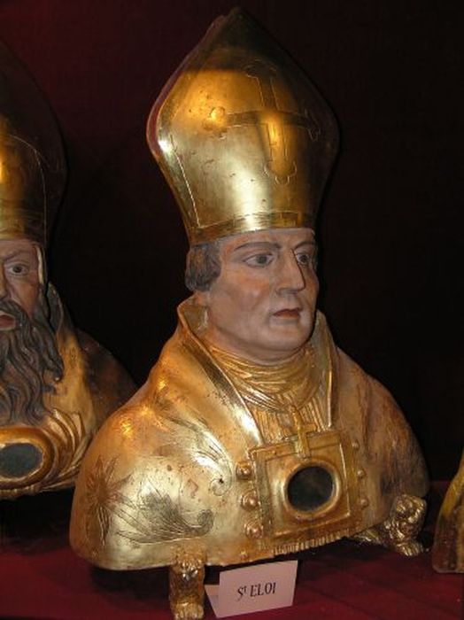 buste-reliquaire : Saint Eloi - © Ministère de la Culture (France), Conservation des antiquités et des objets d’art de l'Ariège – Tous droits réservés