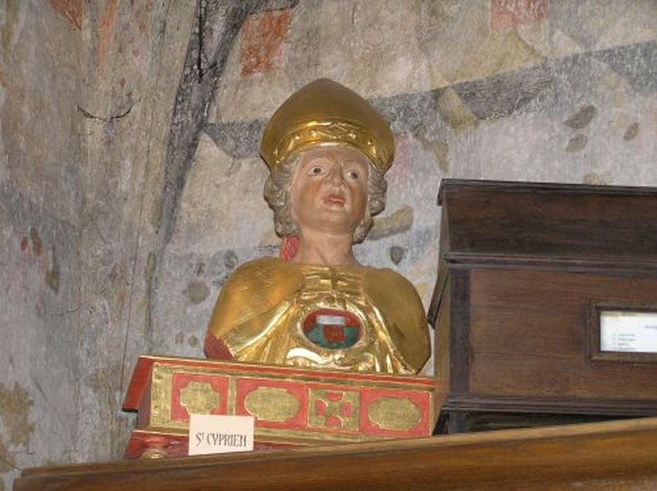 buste-reliquaire : Saint Cyprien - © Ministère de la Culture (France), Conservation des antiquités et des objets d’art de l'Ariège – Tous droits réservés