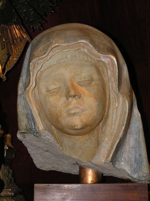 tête : Vierge de Pitié - © Ministère de la Culture (France), Conservation des antiquités et des objets d’art de l'Ariège – Tous droits réservés 