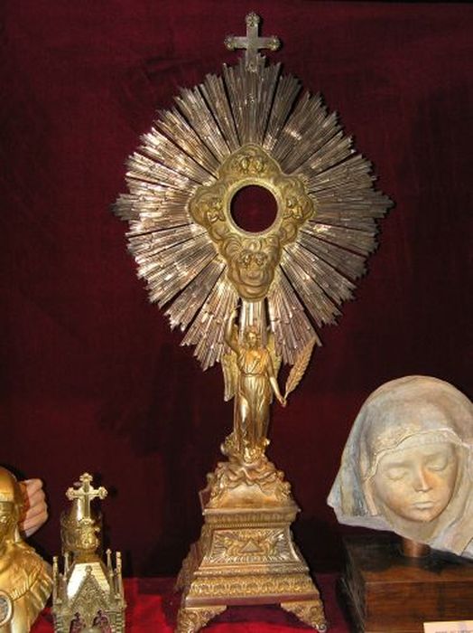 ostensoir - © Ministère de la Culture (France), Conservation des antiquités et des objets d’art de l'Ariège – Tous droits réservés
