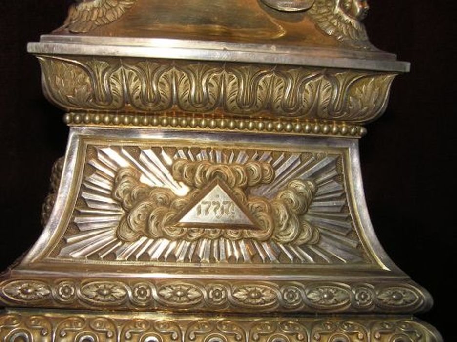 ostensoir, détail - © Ministère de la Culture (France), Conservation des antiquités et des objets d’art de l'Ariège – Tous droits réservés 
