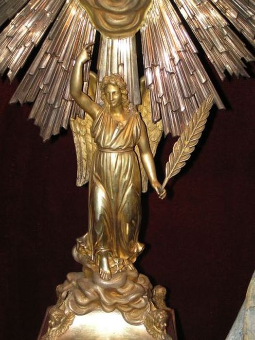 ostensoir, détail
