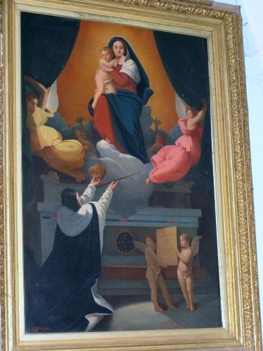 tableau : Voeu de Louis XIII - © Ministère de la Culture (France), Conservation des antiquités et des objets d’art de l'Ariège – Tous droits réservés