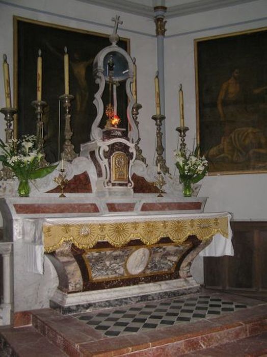 autel, tabernacle - © Ministère de la Culture (France), Conservation des antiquités et des objets d’art de l'Ariège – Tous droits réservés