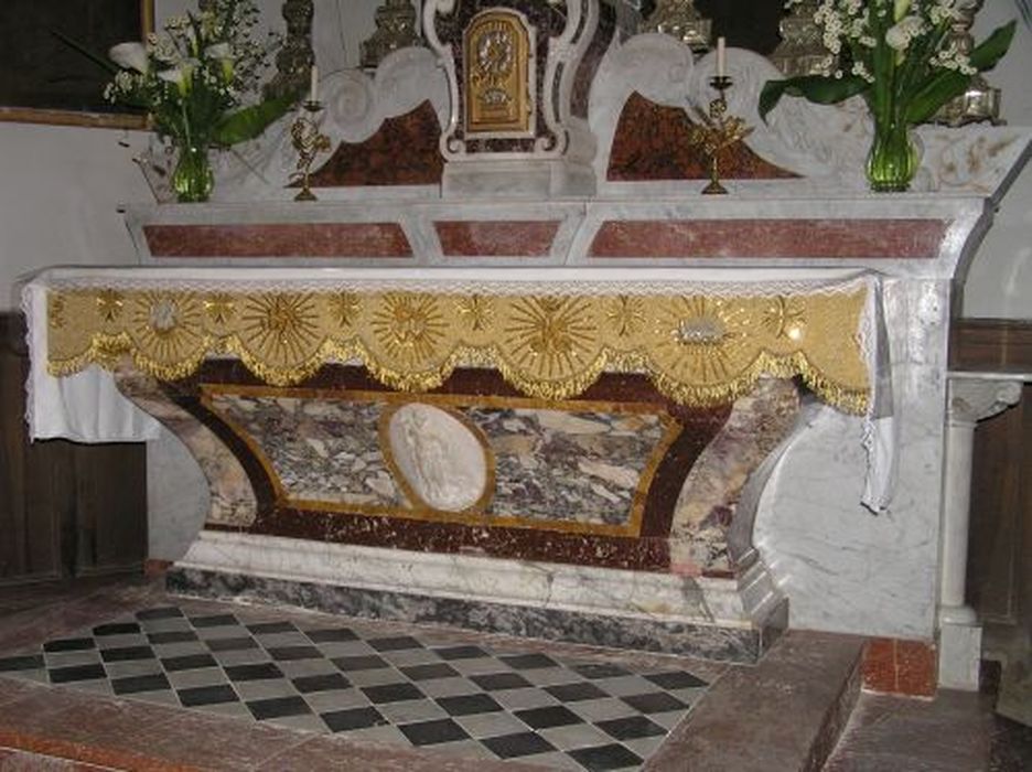 autel, tabernacle - © Ministère de la Culture (France), Conservation des antiquités et des objets d’art de l'Ariège – Tous droits réservés 