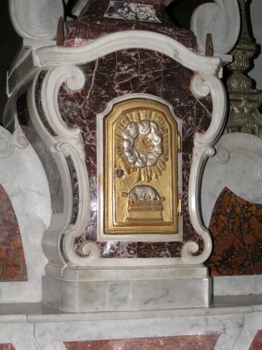 tabernacle - © Ministère de la Culture (France), Conservation des antiquités et des objets d’art de l'Ariège – Tous droits réservés 