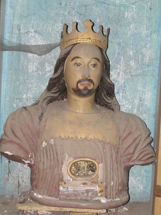 buste-reliquaire : Saint Etienne roi - © Ministère de la Culture (France), Conservation des antiquités et des objets d’art de l'Ariège – Tous droits réservés
