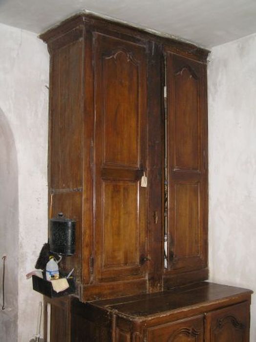 armoire de sacristie - © Ministère de la Culture (France), Conservation des antiquités et des objets d’art de l'Ariège – Tous droits réservés 