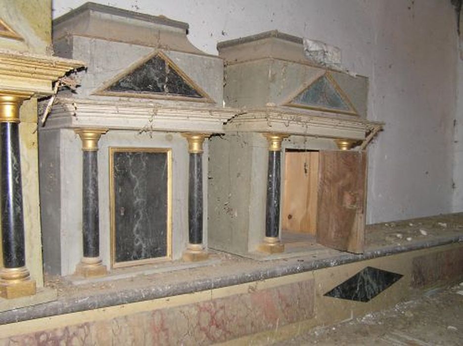 tabernacles - © Ministère de la Culture (France), Conservation des antiquités et des objets d’art de l'Ariège – Tous droits réservés